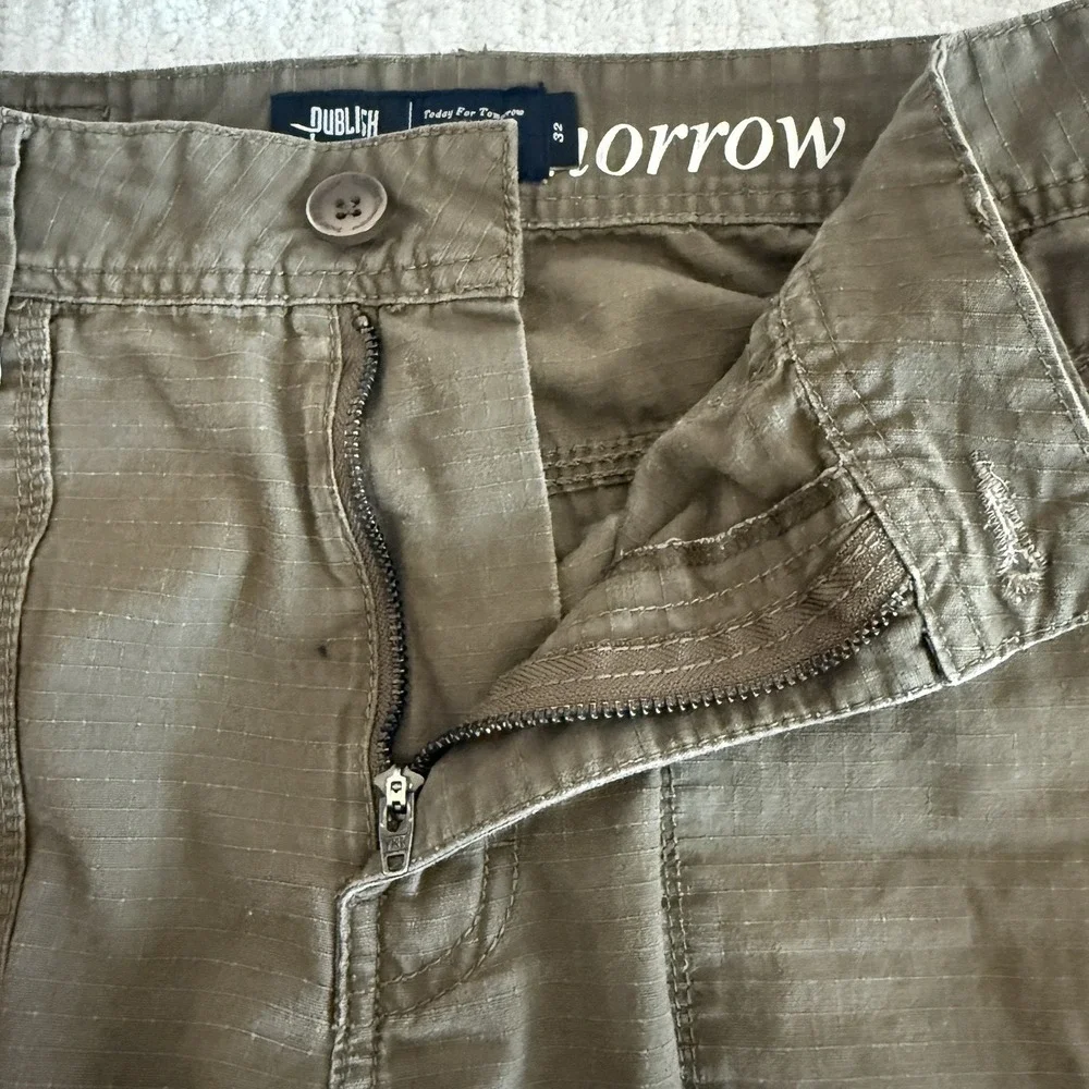 Publish Mens Cargo Pants Sz 32 Straight Leg Casual Pockets Streetwear Outdoors